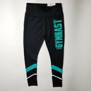 Justice gymnastics leggings youth 14-16
